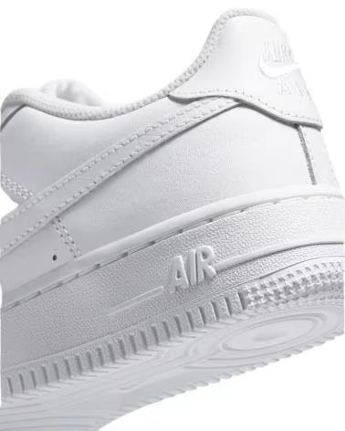 NIKE Air Force 1 Triple White GS DH2920 111 BLANCO