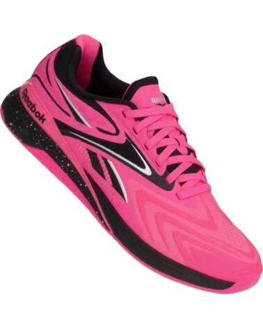REEBOK ZAPATILLAS ZAPATILLAS NANO X5 EDGE ROSA NEGRO EN ROSA PARA UNISEX MUJER
