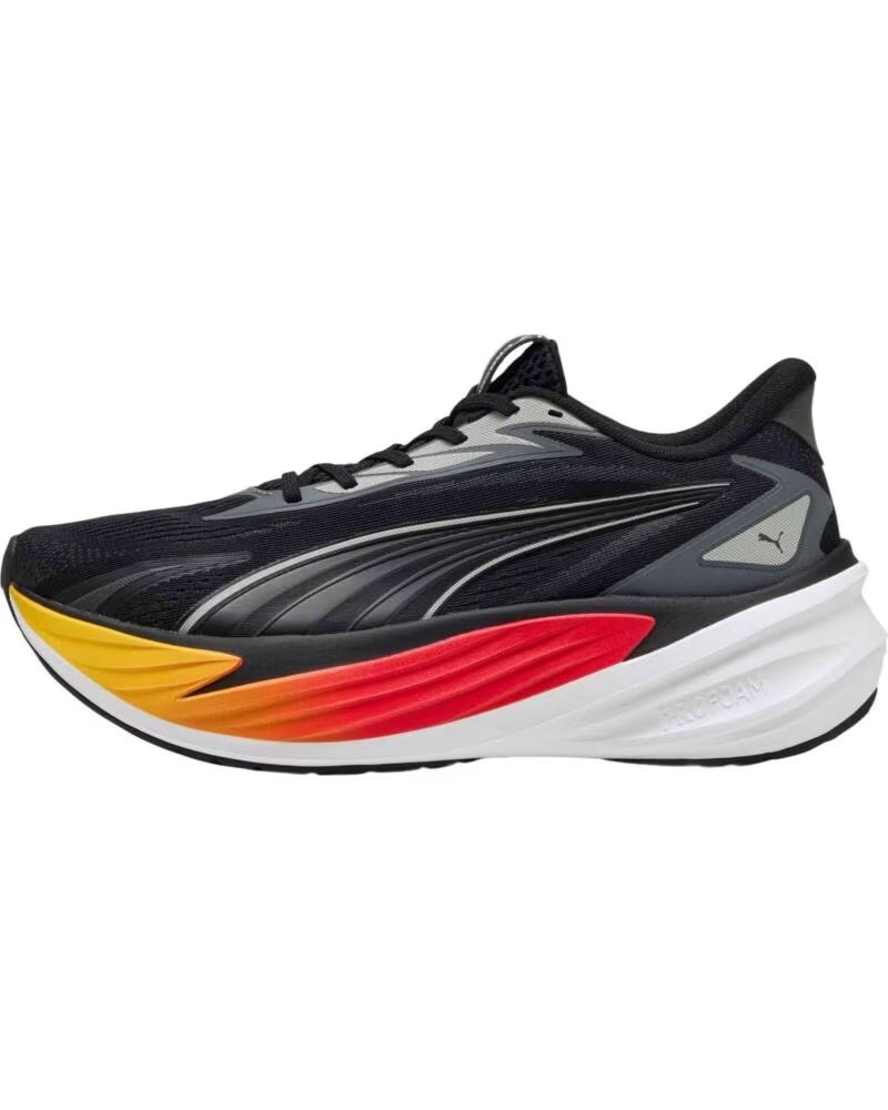 PUMA ZAPATILLAS DE RUNNING MAXIMA PRO EN BLACK- RED-YEL PARA UNISEX PUMA BLACK-PUMA RED-YEL