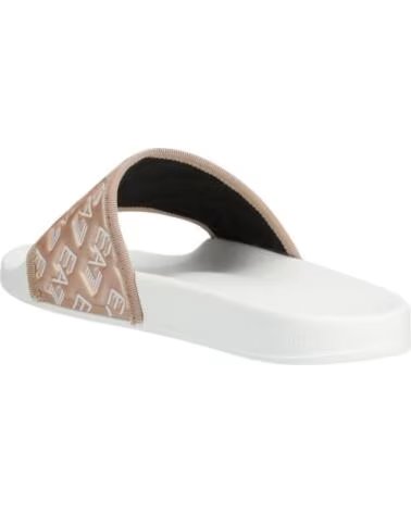 ARMANI EA7 CLAQUETTES EMPORIO XCP010 XK340 N341 WHITE ROSE GOLD WHITEROSE