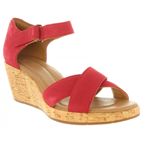Clarks un cheap plaza wedge sandal
