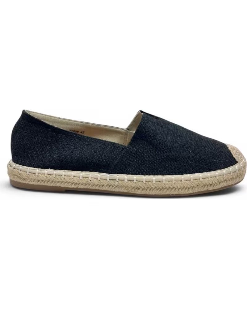 TIMBOS ALPARGATA DE HOMBRE EN ESPARTO NEGRO 133244