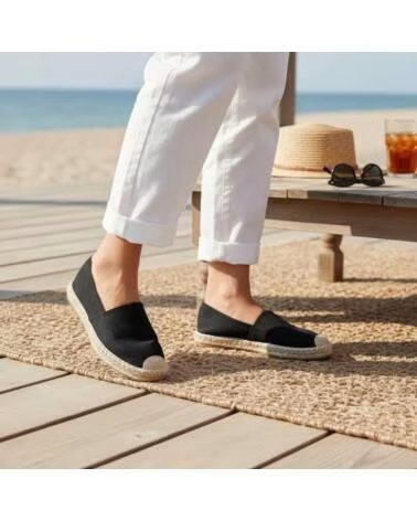 TIMBOS ALPARGATA DE HOMBRE EN ESPARTO NEGRO 133244