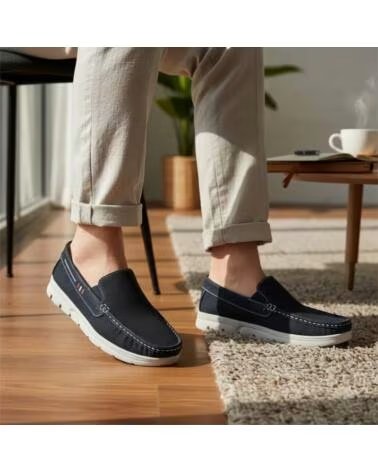 TIMBOS MOCASÍN HOMBRE 133222 PICADO CASUAL NEGRO