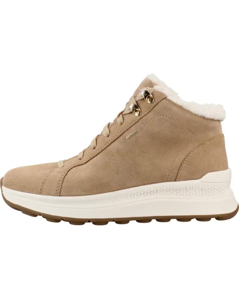 GEOX ZAPATILLAS BOTÍN SPHERICA ACTIF X2 AMPHIBIOX PIEL BEIS D56WPA C5010 DK SAND