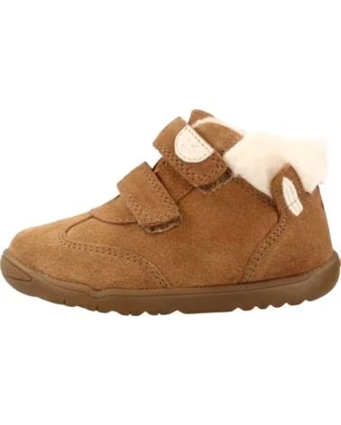 GEOX ZAPATILLAS B MACCHIA GIRL B564PB C6627 MARRÓN CLARO WHISKY