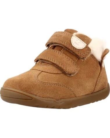 GEOX ZAPATILLAS B MACCHIA GIRL B564PB C6627 MARRÓN CLARO WHISKY