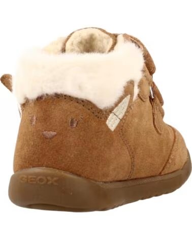 GEOX ZAPATILLAS B MACCHIA GIRL B564PB C6627 MARRÓN CLARO WHISKY
