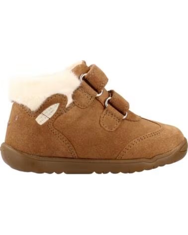 GEOX ZAPATILLAS B MACCHIA GIRL B564PB C6627 MARRÓN CLARO WHISKY