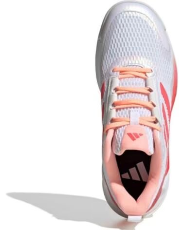 ADIDAS ZAPATILLAS NOVAFLIGHT 2 W PARA VOLEIBOL BLANCO ROJO Y VERDE