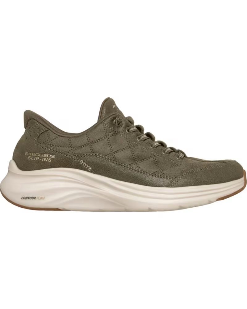 SKECHERS ZAPATILLAS CONTOUR FOAM COZY KAKI