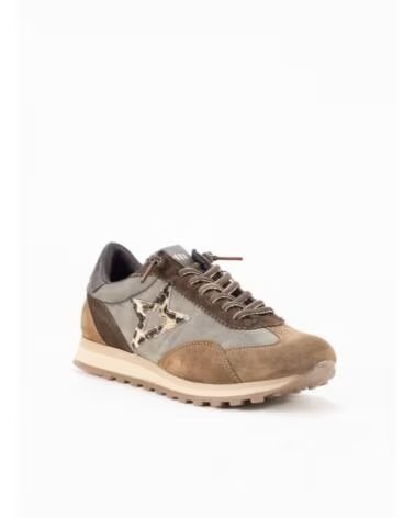 CETTI ZAPATILLAS 1259 CUERO CON DETALLE DE ESTRELLA