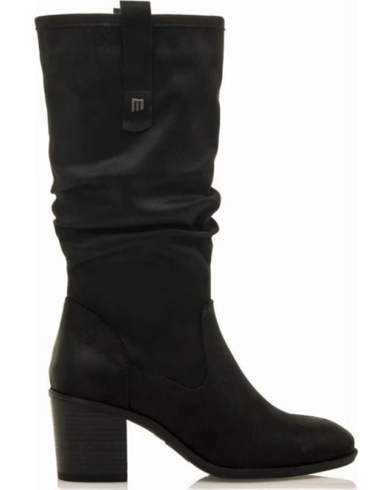 MTNG Botas De Tacon Mujer Mustang 59357 Negro NEGRO