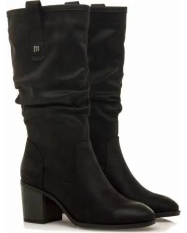 MTNG Botas De Tacon Mujer Mustang 59357 Negro NEGRO