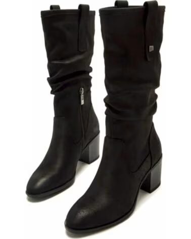 MTNG Botas De Tacon Mujer Mustang 59357 Negro NEGRO