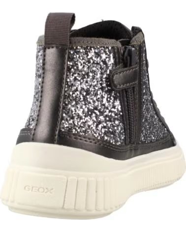 GEOX BOTAS J LAQUINNY GIRL GRIS C1009