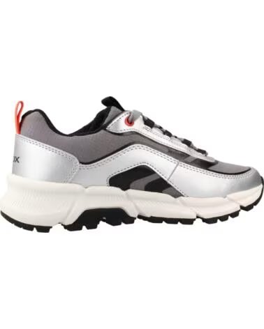 GEOX ZAPATILLAS J FLEXYPER PLUS BOY PLATA C1W7S