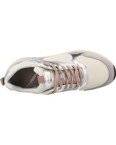 GEOX ZAPATILLAS MUJER MODELO D ZARVIA COLOR PLATA C1S1W