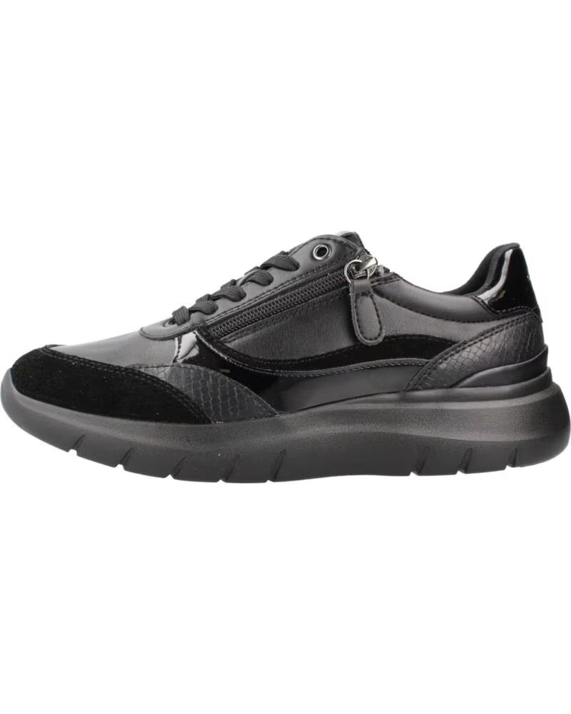 GEOX ZAPATILLAS MUJER D PLUMMERY NEGRO C9997