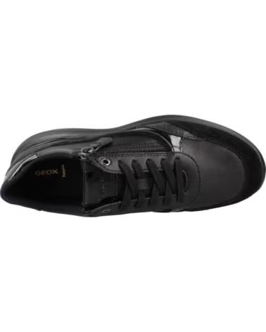 GEOX ZAPATILLAS MUJER D PLUMMERY NEGRO C9997