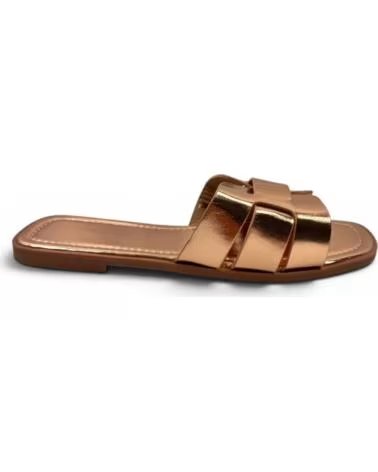 TIMBOS ZUECO PLANO DE MUJER 133330 CHAMPAGNE VARIOS COLORES