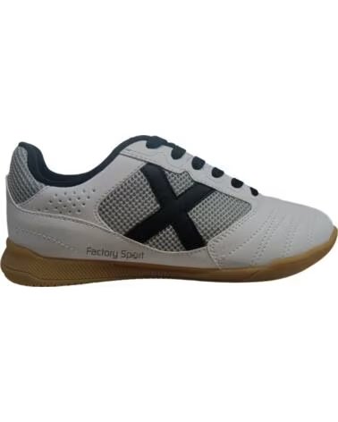 MUNICH ZAPATILLAS DE FÚTBOL SALA DEBUT 11 NEGRO, BLANCO Y GRIS NEGR-BLAN