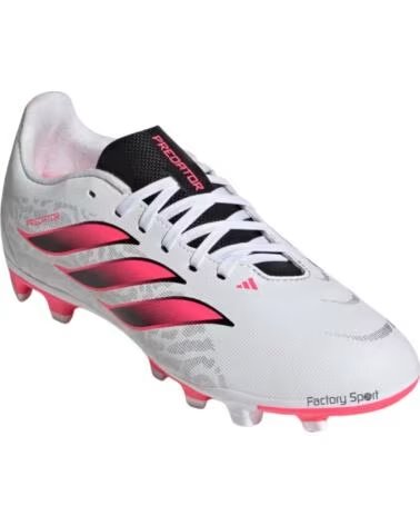 ADIDAS CHUTEIRAS DE FUTEBOL PREDATOR CLUB FG-MG FTWWHT-SOLTUR-CBLACK BLAN-CORA-NEG