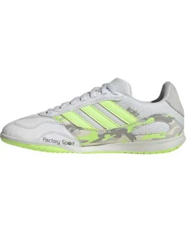 ADIDAS Botas De Futbol Sala Super Sala Iii Indoor Crystal White - Hi-Res Yellow - Off White en blanco para unisex CRYSTAL WHITE
