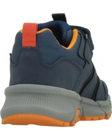 GEOX ZAPATILLAS J56LCD 0FUME PARA NIÑO, DISEÑO ERGONÓMICO EN AZUL C4J2T