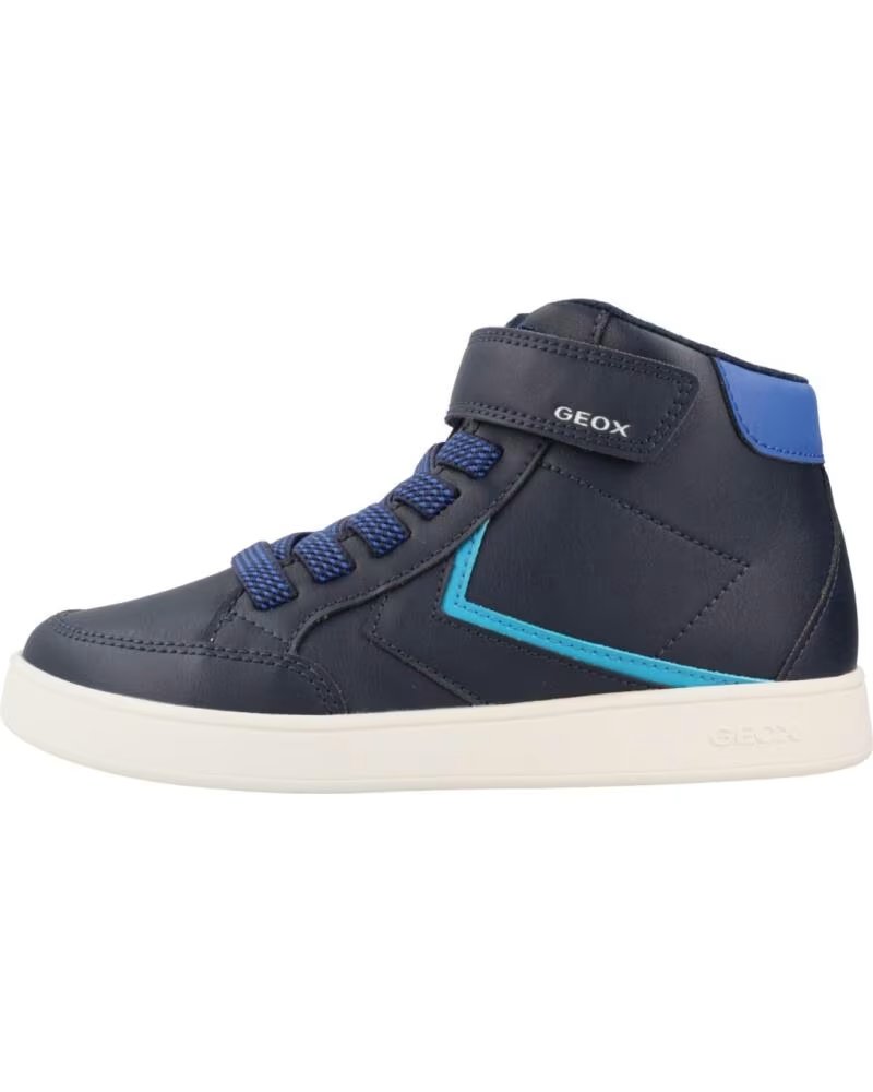 GEOX ZAPATILLAS ALTAS J56LSA 0BC11, ESTILO URBANO EN AZUL C0693