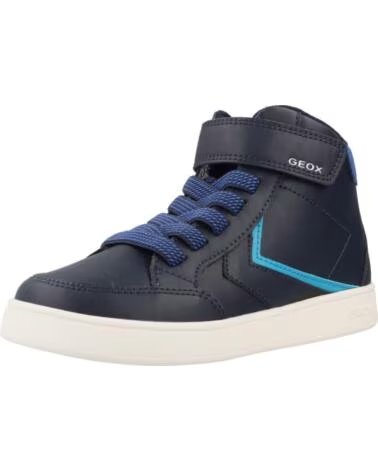 GEOX ZAPATILLAS ALTAS J56LSA 0BC11, ESTILO URBANO EN AZUL C0693