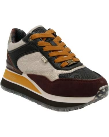 ANEKKE SNEAKERS COLECCIÓN LONDON BURDEOS ROJO