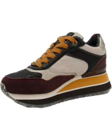 ANEKKE SNEAKERS COLECCIÓN LONDON BURDEOS ROJO