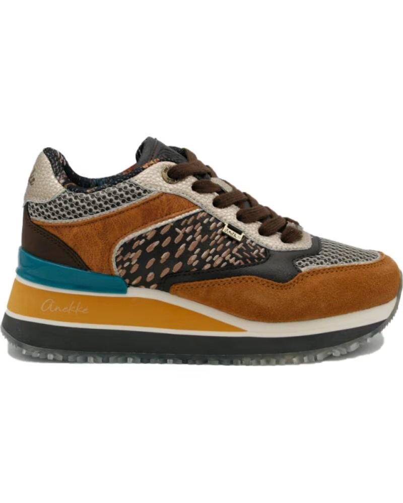 ANEKKE SNEAKERS COLECCIÓN LONDON MARRÓN
