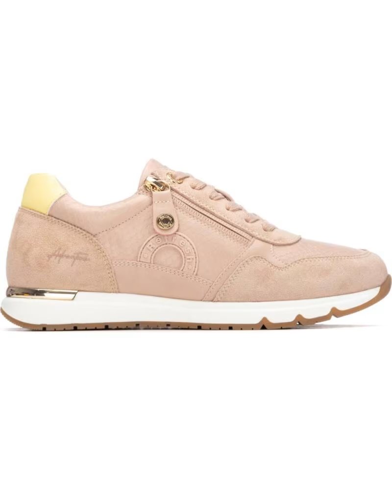 REFRESH ZAPATILLAS DEPORTIVAS CASUALES 175057 COLOR NUDE