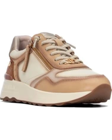 CARMELA ZAPATILLAS CASUAL 164221 EN TONO BEIGE