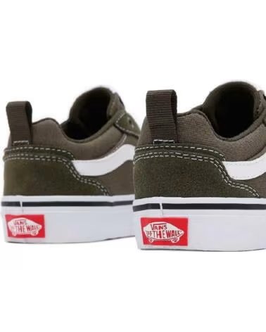 VANS OFF THE WALL ZAPATILLAS FILMORE SUEDE CANVAS JR - KAKI Y BLANCO BBU