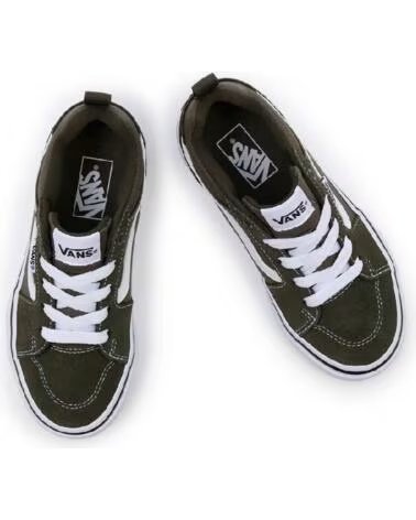 VANS OFF THE WALL ZAPATILLAS FILMORE SUEDE CANVAS JR - KAKI Y BLANCO BBU