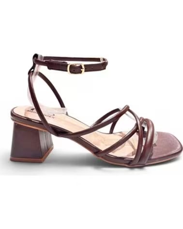 TIMBOS SANDALIAS DE TACÓN PARA MUJER 133122 MARRóN