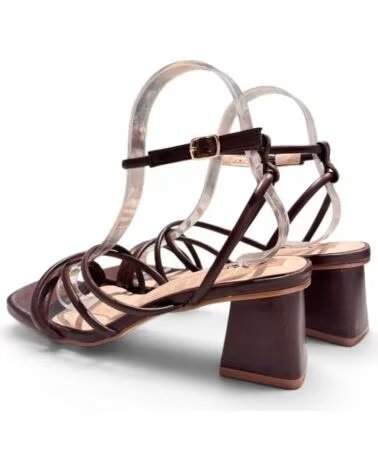 TIMBOS SANDALIAS DE TACÓN PARA MUJER 133122 MARRóN