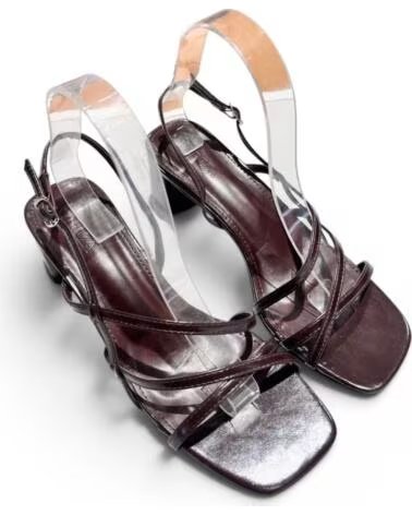 TIMBOS SANDALIAS DE TACÓN 133119 MARRóN
