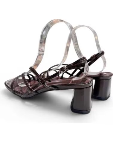 TIMBOS SANDALIAS DE TACÓN 133119 MARRóN