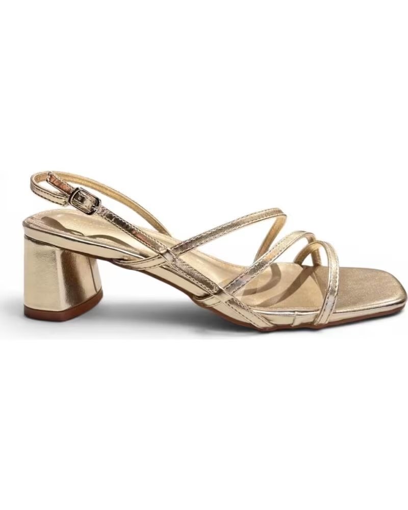 TIMBOS SANDALIAS DE TACÓN FIESTA 133120 COLOR ORO AMARILLO