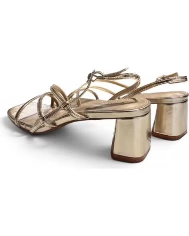 TIMBOS SANDALIAS DE TACÓN FIESTA 133120 COLOR ORO AMARILLO
