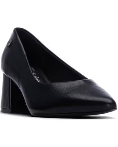 XTI ZAPATOS DE TACÓN ANCHO PARA MUJER 146207 NEGRO
