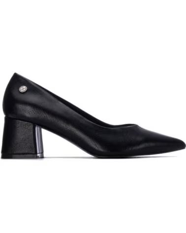 XTI ZAPATOS DE TACÓN ANCHO PARA MUJER 146207 NEGRO