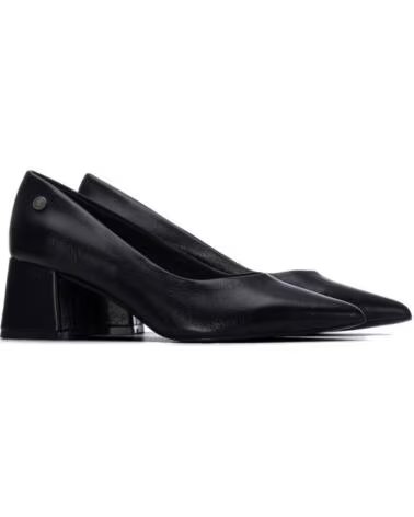 XTI ZAPATOS DE TACÓN ANCHO PARA MUJER 146207 NEGRO