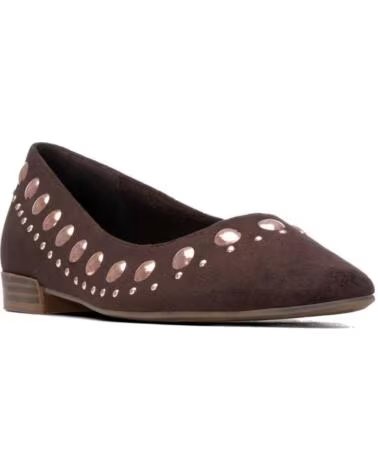 XTI ZAPATOS PLANOS MUJER 146223 MARRÓN MARRON