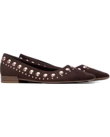 XTI ZAPATOS PLANOS MUJER 146223 MARRÓN MARRON
