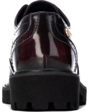 XTI ZAPATOS 146301 ESTILO OXFORD EN BURDEOS
